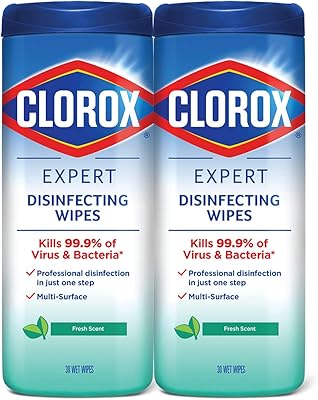 Clorox cleaner cleaner cleaning wipes with fresh, bleach - pack of 2 - 60 wipes.. DIAYTAR NIGERIA delivers more than products - we deliver affordable shopping satisfaction nationwide.