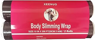 Xeenuo 2 rollers 200 feet body wrapping in black osmotic plastic magic for female female slimming for the body-sauna stomach wrap, black.. Experience the ease of one-stop shopping with DIAYTAR NIGERIA's diverse catalog and nationwide delivery.