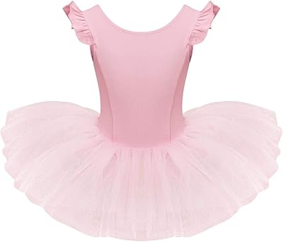 Ballet dress with crazy sleeves for baby girl with tutu skirt for dance and gymnastics.. DIAYTAR NIGERIA brings the marketplace to your home with budget-friendly prices and nationwide delivery.