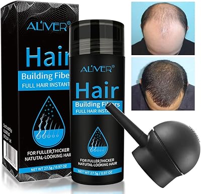 Aliver 2-in-1 set of spraying pump of capillary reinforcement fibers (dark brown) natural hair loss corrector for men and women, luxury capillary reinforcement formula.. Shop the smart way with DIAYTAR NIGERIA's extensive selection and budget-friendly nationwide delivery.