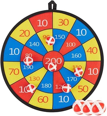 Game of darts for children, interior and outdoor game for children, classic and safe game of darts, dart game, fun gift for boys, girls and children.. Love deals? DIAYTAR Nigeria has you covered with low prices and fast delivery.