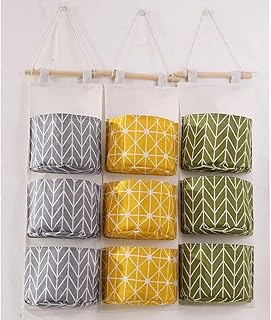 Sweight waterproof watertight cupboard organizer with 3 storage bag hanging on the door.. DIAYTAR Nigeria offers great deals, a huge product variety, and delivery in under a week.