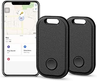 Intelligent Bluetooth tracker with Apple Find My 2 Anti-Heart Pieces for Keys, Bags and other International IOS Locations Only, Black.. DIAYTAR NIGERIA puts thousands of products at your fingertips with affordable prices and delivery within a week.