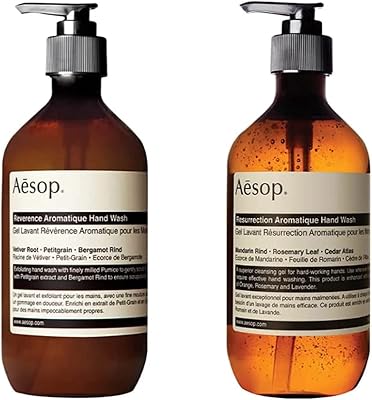 Aesop Reverence 500ml and aromatic resurrection 500ml Washing duo for essential botanical extracts with bergamot and mandarin bark Sweet formula with unique pump exfolier clean the skin refresh.. Shop across categories at DIAYTAR NIGERIA and enjoy budget-friendly nationwide shipping in 5-8 days.