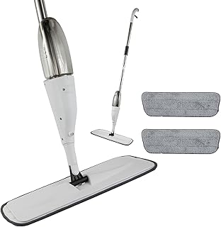 Microfiber floor cleaning mop, Dressy and dry floor cleaner, 360 -degree rotation microfiber Kitchen Vadrouille with washable pads and 360 ml water tank sprayer.. Experience the ease of modern shopping with DIAYTAR NIGERIA's comprehensive platform and quick delivery.