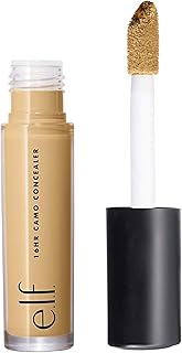 E.L.F. 16 -hour camouflage corrector, highly pigmented, total coverage, matt finish, dark beige, 0.203 fl oz (6 ml).. DIAYTAR NIGERIA delivers affordability and convenience to your doorstep within 8 days of purchase.