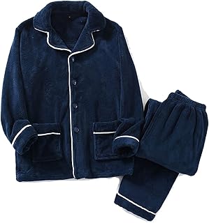 Verem Thick Winter Pyjamas Flaneur Men Pyjamas Hot Thermal Sets Long Sleeve Male Pants Homewear Large Size Corail Fleece Night clothes (Color: Hortel, Size: Size).. DIAYTAR NIGERIA: Bringing quality products to every Nigerian with affordable nationwide delivery.