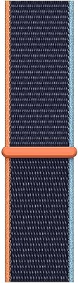 Sport bracelet for Apple Watch 40 mm - Dark navy blue - Regular.. Transform your shopping experience with DIAYTAR NIGERIA's vast product selection delivered at unbeatable prices.