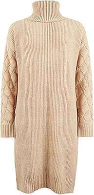 Youb women fall winter dresses with long -sleeved knitted dress hobbying in wool.. DIAYTAR NIGERIA revolutionizes e-commerce with our affordable prices and dependable delivery timeframes.