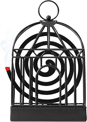 Homarket Anti-mosquito bin in Metal Portable Carders Retro Cage coil.. DIAYTAR NIGERIA brings affordable shopping solutions to every corner of Nigeria in just 5-8 days.