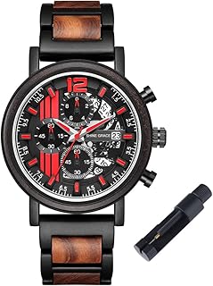 Elegant wooden watches for men in wood and stainless steel chronograph and casual quartz movement.. Shop from Nigeria's largest product selection at DIAYTAR, with budget-friendly prices and swift delivery.