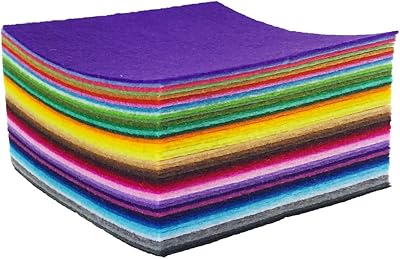 44 pieces/88 pieces of matching color fabric sheets to knit felt fabric, 1 piece, felt, 20 cm x 20 cm.. Love deals? DIAYTAR Nigeria has you covered with low prices and fast delivery.