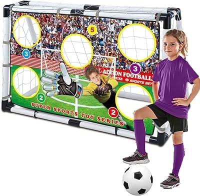 Mini football goal Lucky Row 120 cm for children, football training equipment, football games in the garden, easy to assemble.. Unlock access to a wide range of products with DIAYTAR NIGERIA's affordable e-commerce platform.