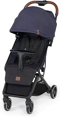 Kinderkraft - Nubi stroller - navy blue, light, compact, foldable in one click, with cup holder and five -point safety harness.. DIAYTAR NIGERIA revolutionizes e-commerce with our affordable prices and dependable delivery timeframes.