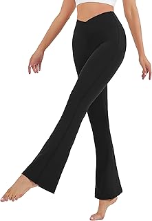 Yoga pants with wide legs for women hijali - gentle and high leggings high for relaxed large crossing crossroads.. DIAYTAR NIGERIA: Where quality meets affordability, with thousands of products delivered in less than 8 days.