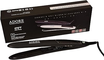 Professional hair straightener loves 470 F, titanium and ceramic, Korean technology.. Discover shopping made simple with DIAYTAR NIGERIA's comprehensive platform and nationwide delivery service.