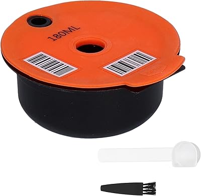 Pods pods, reusable ecological coffee capsules for house for Tassimo Tass coffee machine (Orange 180 ml).. DIAYTAR NIGERIA delivers more than products - we deliver affordable solutions within days.