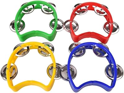 Set of 4 Delfino plastic percussion drums, set of double alloy recording drums, half-cut flower with 4 bells, comfortable educational toys.. DIAYTAR NIGERIA combines affordability, variety, and convenience with nationwide delivery services.