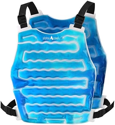 Refreshing alphacool refreshing ice vest for men and women - reusable flexible cooling vest with adjustable straps - unique waist vest for outdoor work.. Shop without boundaries at DIAYTAR NIGERIA, offering affordable products with convenient delivery times.