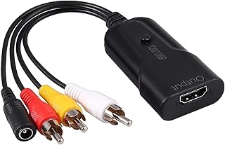 RCA converter to HDMI adapter AV 3CA COMPOSITE CVBS of converter.. DIAYTAR NIGERIA makes online shopping accessible to all with budget-friendly prices and reliable delivery.