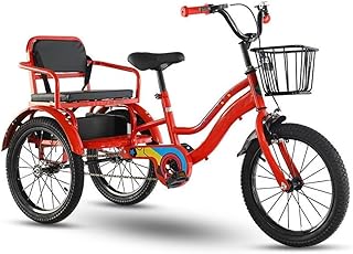 A tricycle for children aged 6 to 12, a cruiser bike to shop, a bicycle with a red tire wheels.. Shop smarter with DIAYTAR NIGERIA's vast product range and budget-friendly delivery within the week.
