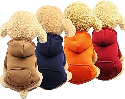 Tomface 4 -piece fall dog puppy white vest for small dogs boys girls - winter warm clothes for dogs, chihuahua coat (size xl).. Get unbeatable value on every order with DIAYTAR Nigeria.