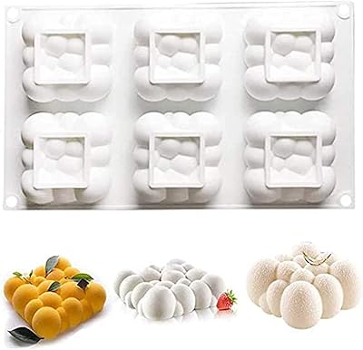 Kastwave Silicone 3D Nuage Silicone Cooking Mold for Fondant, Silicone Mold for cooking desserts, foam, dessert, pudding, jelly, cheesecake, ice cream, plug mold to tinker yourself.. DIAYTAR NIGERIA: Transforming online retail with affordable prices and consistent 5-8 day nationwide delivery.