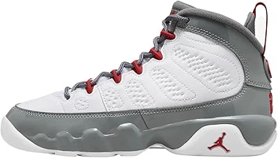 Retro shoes Jordan 9 for older children, red white/red fire-gray cold (302359 162).. No more overpriced stores — DIAYTAR Nigeria brings the best to your door.
