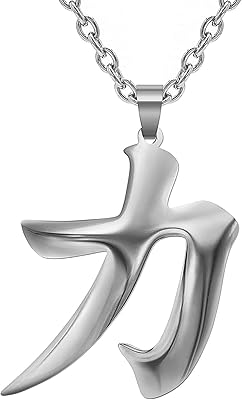 Japanese Chinese character Kanji Honor, Loyalty, Pendant Collar Alleniverson Stainless Steel Channel Symbols of good luck Charming jewelry for women Men Meaning cool with gift box.. Discover why millions choose DIAYTAR for affordable online shopping with delivery in just 5-8 days.