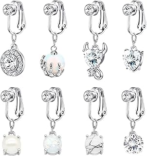 8 False Navel clip pieces on navel rings pendants false navel ring for women who are piercing jewelry.. Nigeria's most loved e-commerce platform delivers affordable shopping solutions to your doorstep.