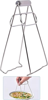 Kastwave - Folding kitchen table pliers, dish pliers, stainless steel saucepan pliers, frying stove support, does not deform and has good resistance to high temperatures and cleaning.. Discover the joy of online shopping with DIAYTAR NIGERIA's budget-friendly prices and reliable shipping.