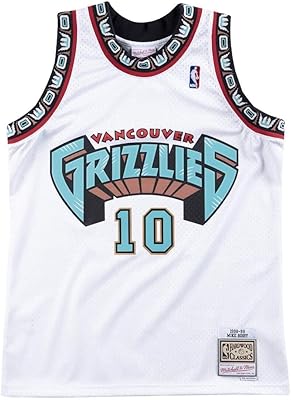 Swingman home jersey Mike Bibby Des Grizzlies from Vancouver 1998.. Discover shopping simplified with DIAYTAR NIGERIA's comprehensive platform and reliable 5-8 day shipping.