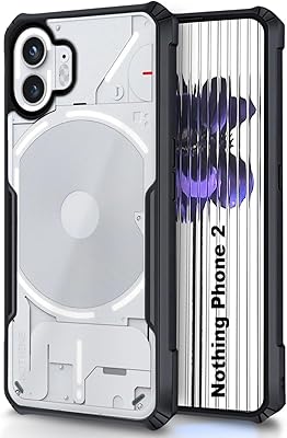 Nothing Phone 2 Transparent rigid rear shell in PC with black border in TPU of superior antichoc, protection of 360 -degree shock resistant camera, transparent shell for Nothing Phone 2.. Experience hassle-free shopping with DIAYTAR NIGERIA's user-friendly platform and prompt delivery service.