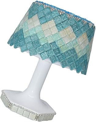 Coheali 1 set of mosaic desktop, desk decoration in stained glass, children's bedside table, mosaic table lamp, mosaic night light, children's office lamp, table lamp equipment kit, manual work supplies, Moroccan baby.. Navigate countless options with DIAYTAR NIGERIA's comprehensive marketplace and budget-friendly shipping.