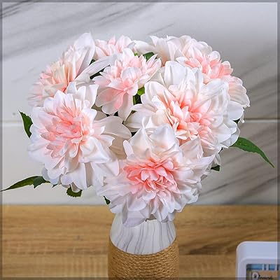 Yatai bouquet of artificial flowers, 2 bouquets of false flowers, realistic plastic eyelets for festival decorations, wedding table decoration arrangements, table centers (pink).. Your everyday shopping destination, DIAYTAR NIGERIA offers quality and value delivered within days.