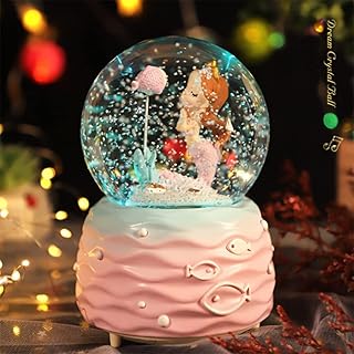 Snow balls, siren snow balls with music, LED lights, glitter display decoration, home decoration for children's essentials, birthday gift, precious memory, cute new gifts and collectibles (pink).. Discover why thousands choose DIAYTAR NIGERIA for affordable products delivered in less than a week.