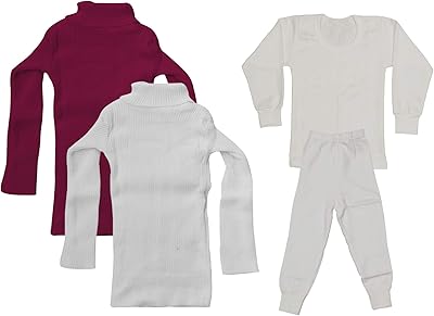 Kayo children's winter clothing, set of 4-rooms without sleeves and update underwear.. DIAYTAR NIGERIA brings the marketplace experience online with affordable and reliable delivery service.
