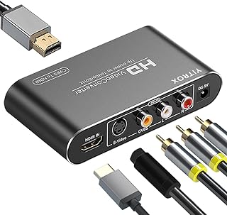 Yitrox HDMI video converter to HDMI AVS, 3CA CVBS AV SVIDEO R/L HDMI converter to HDMI Support 1080p for Wii, PlayStation 2, PlayStation 3, Xbox 360, Blu-ray player, DVD and more.. Every order, every item — DIAYTAR Nigeria delivers fast and reliably.