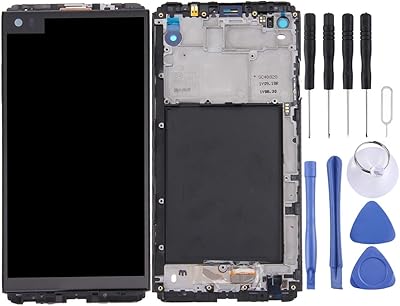 JMFDCXFD Full LCD screen and scanner with frame for LG V20 vs995 vs996 ls997 H910 (black) black.. DIAYTAR NIGERIA transforms online shopping with competitive prices and dependable nationwide delivery.