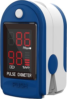 Pulse oximeter Clinical Guard CMS-50DL for oxygen saturation of blood and heart rate monitor with batteries, flexible pocket, silicone cover, cord cord.. DIAYTAR NIGERIA: Your partner in affordable online retail with reliable shipping across Nigeria.