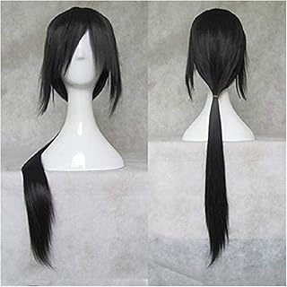 Hair caps for women, 80 cm long synthetic cosplay wig, synthetic cosplay wig Naruto black aph yaoii Itachi.. Quick delivery. Quality products. Great deals. That’s DIAYTAR Nigeria.