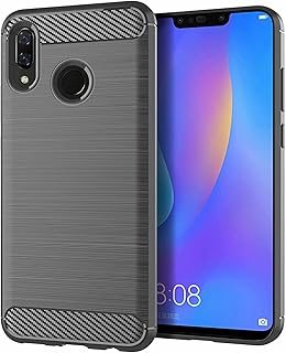For Huawei Y9 (2019) Anti -fall in flexible rubber TPU ultra thin motif in shiny carbon fiber - gray.. Discover the convenience of DIAYTAR NIGERIA's vast product range delivered affordably in 5-8 days.