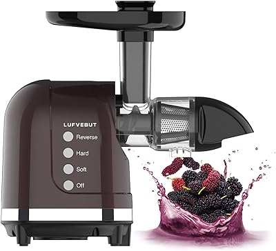 Slow juicer-mug, fruits of fruit and vegetables, silent hanging engine, inverse function, BPA without BPA, juice with chewing easy to clean for celery, carrot, ginger, wheat grass.. DIAYTAR NIGERIA revolutionizes e-commerce with our affordable prices and dependable delivery timeframes.