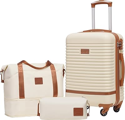 Light luggage under the seat, small luggage with 4 double wheels, white, baggage set with suitcases.. Say goodbye to limited options and long shipping times. DIAYTAR Nigeria delivers variety, quality, and affordability straight to your door.