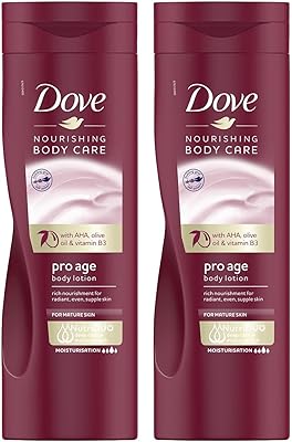 Nourishing body milk Dove Pro Age, 400 ml (package of 2).. DIAYTAR NIGERIA: Where affordable online shopping meets reliable delivery across Nigeria.