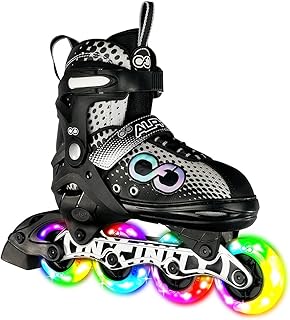 Adjustable skate shoes crazy skates alpha with light wheels - available in two colors.. Elevate your shopping experience with DIAYTAR NIGERIA's vast catalog and budget-friendly options.