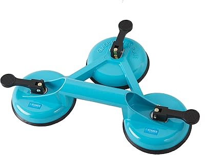 Glass handle with three -way starex suction cup, weighing 150 kg, blue color of the Starex brand.. Discover why thousands choose DIAYTAR NIGERIA for affordable products delivered in less than a week.