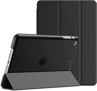 Ipad mini 1 2 3 iPad shell, fine rigid rear shell with automatic standby/alarm clock (black).. Great deals and fast delivery — the DIAYTAR Nigeria guarantee.