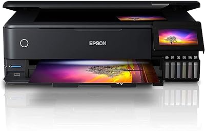EPSON ECOTANK and-8550 A3 Wi-Fi photo printer for printing/scan/copy, black.. Navigate countless options with DIAYTAR NIGERIA's comprehensive marketplace and budget-friendly shipping.