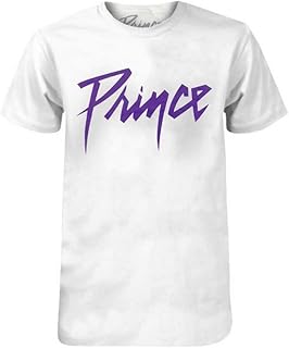 Adult t-shirt with Bravado Prince logo.. Need it fast? DIAYTAR Nigeria ships in just 5 to 8 days nationwide.